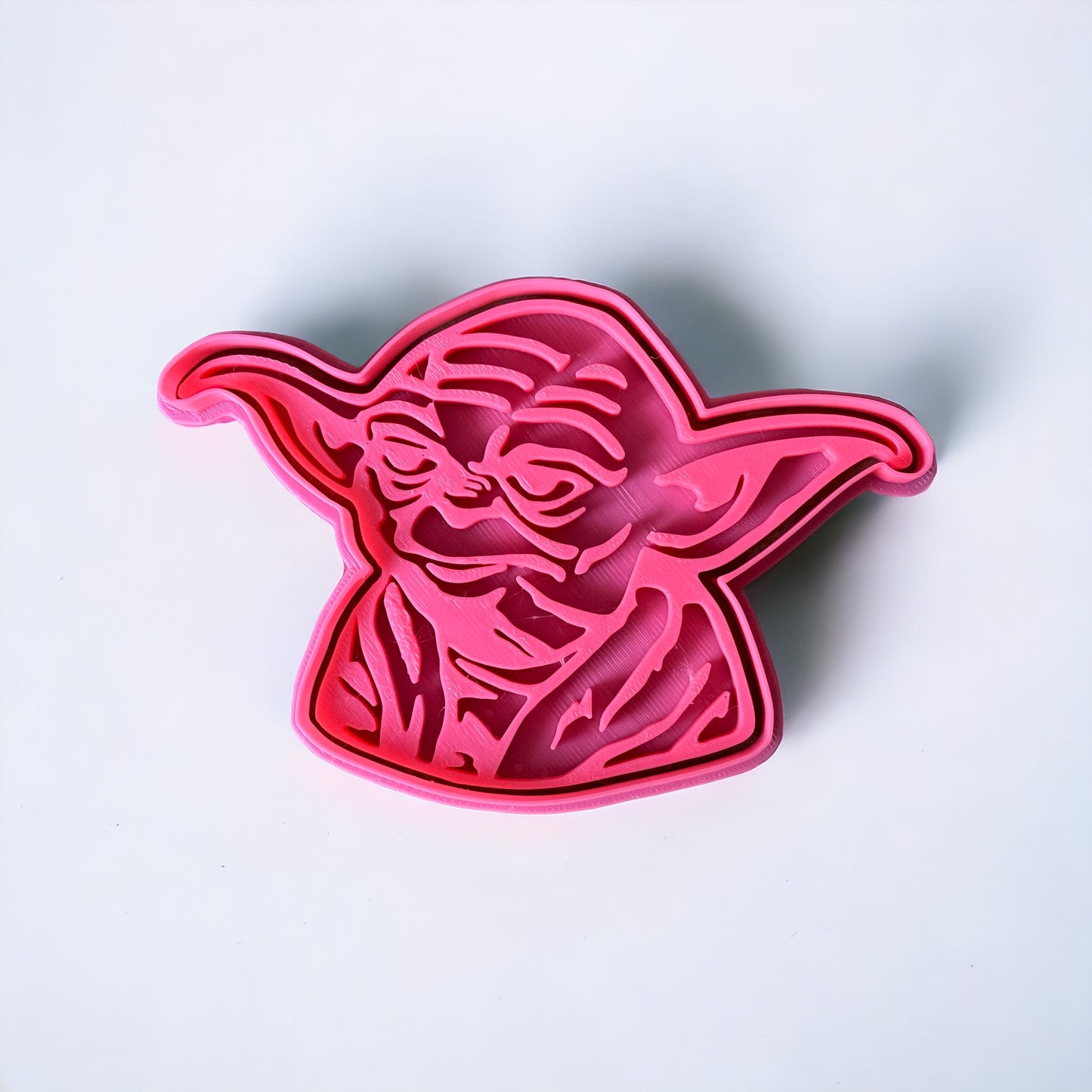Yoda-INSPIRED Star Wars Cookie Cutter+stamp