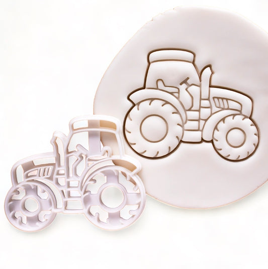 Tractor cookie cutter