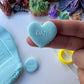 Father's day - writing - Debossing + matching cutter heart and circle