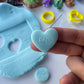 Father's day - writing - Debossing + matching cutter heart and circle