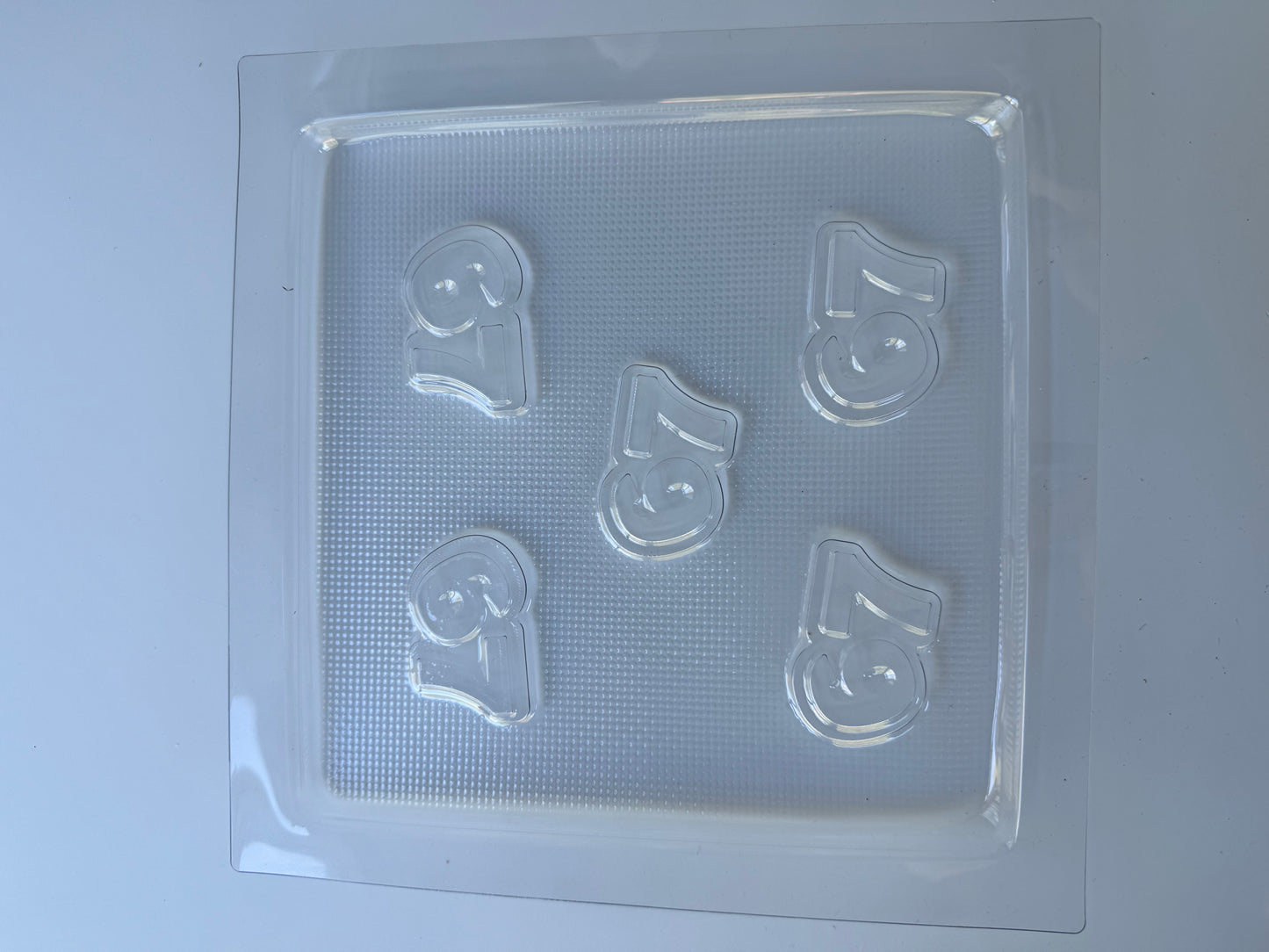 Six Seven 67 trend - chocolate mould