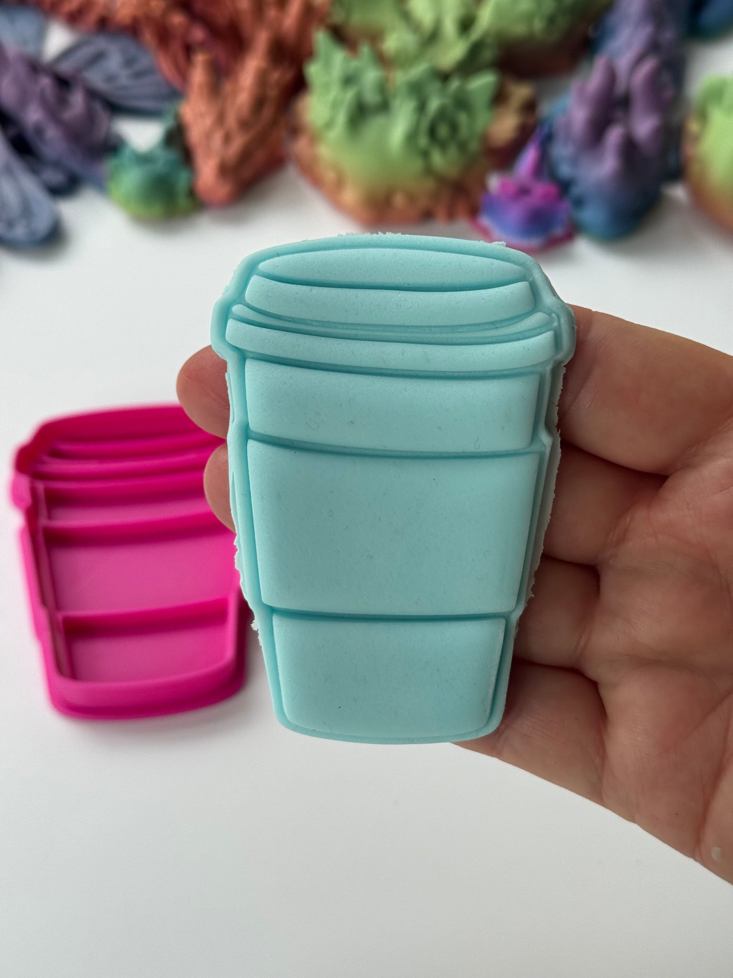 Takeaway Cup stamp + cutter