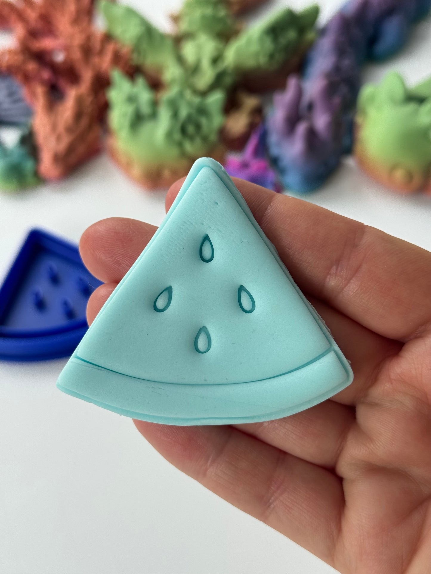 Watermelon Slice stamp + cutter