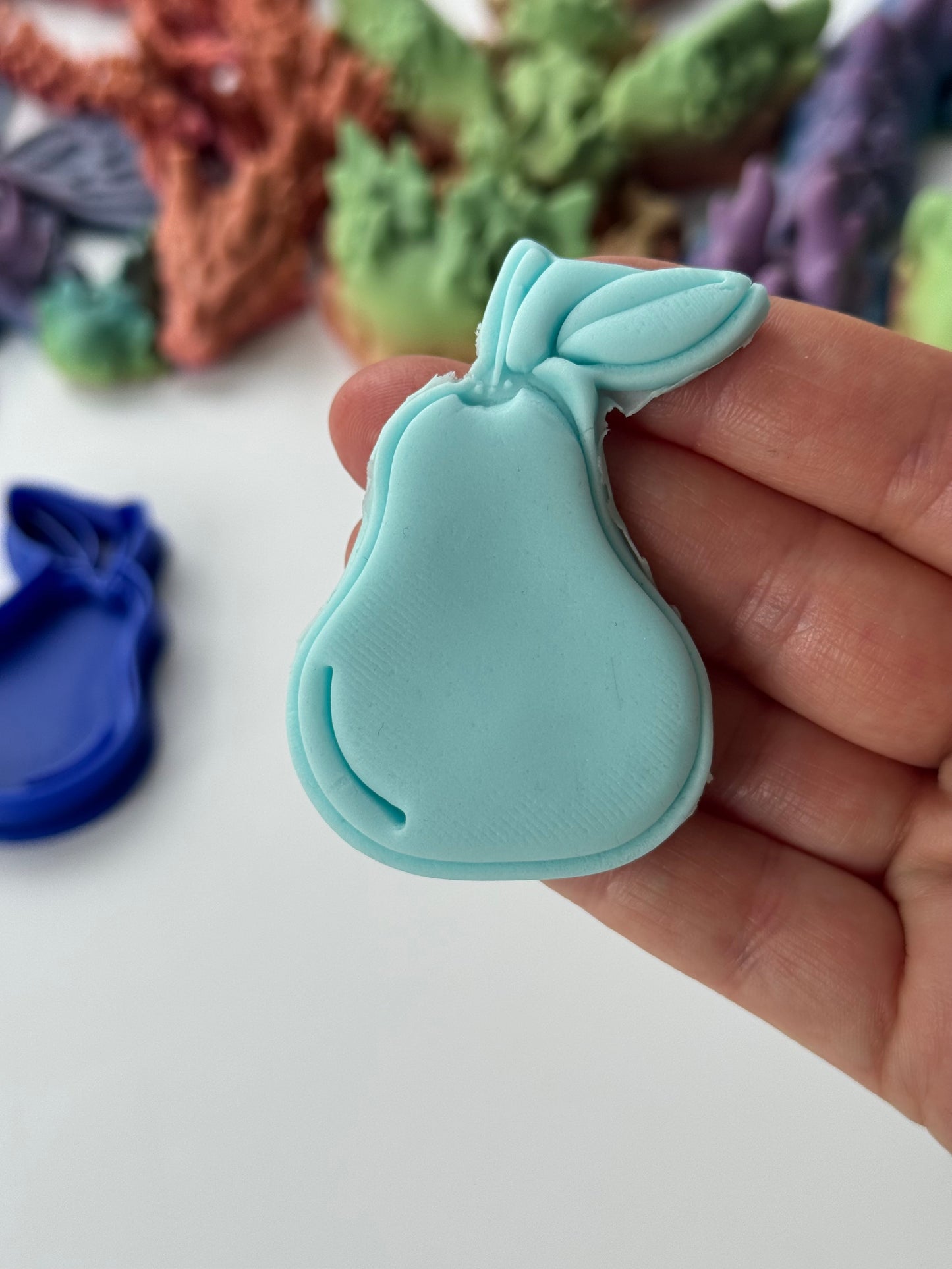 Pear stamp + cutter