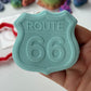 Route 66 Sign debossing + cutters