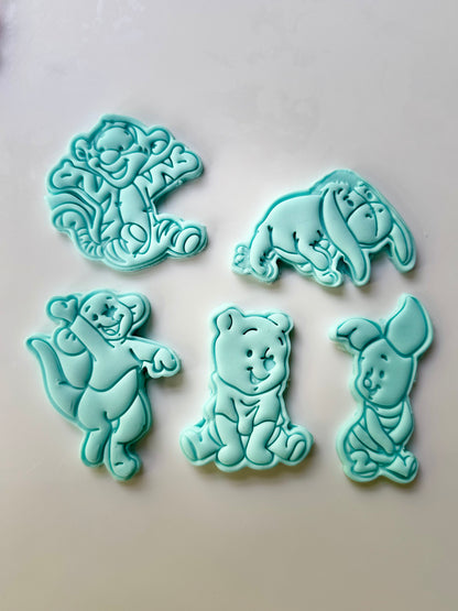 Winnie the Pooh-inspired cutters and stamp