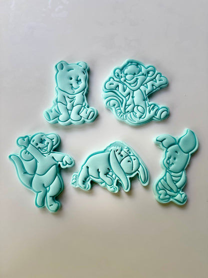 Winnie the Pooh-inspired cutters and stamp