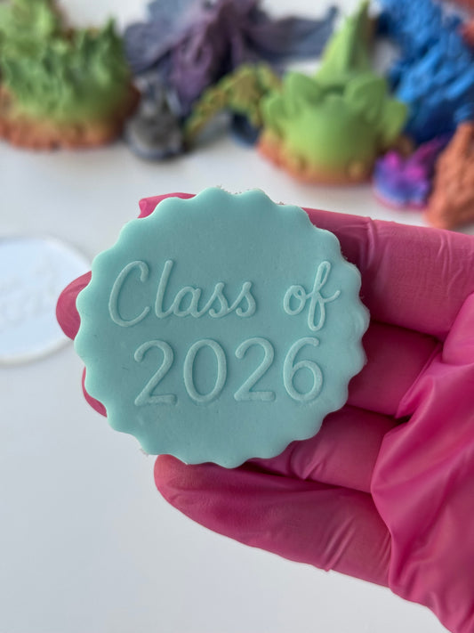 Class of 2026 deboss