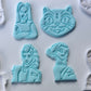 K-pop demon hunters-INSPIRED cutters and stamps M6 - SET OF 4