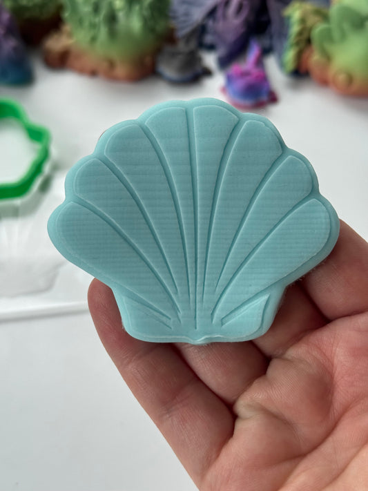 Seashell  debossing + cutter