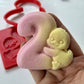 Duck Number 2 3d mould debossing + cutter