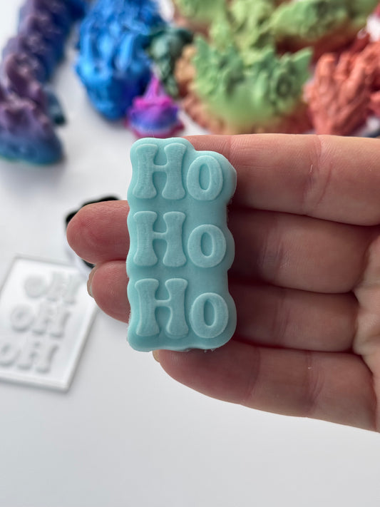 Ho ho ho - Christmas deboss and cutter