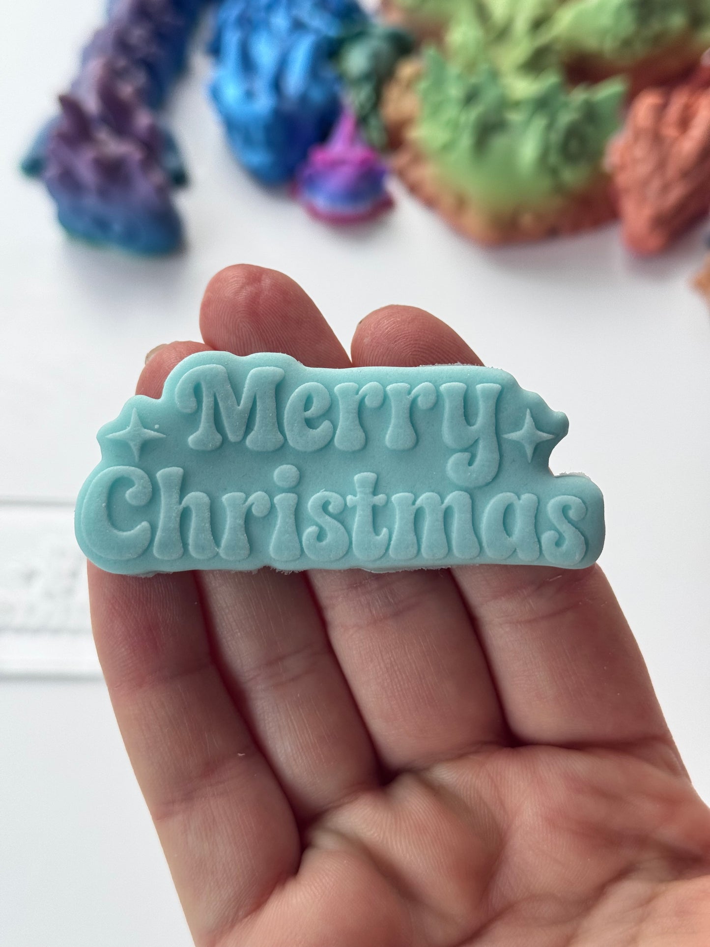 Merry Christmas deboss and cutter