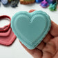 Frame heart weavy - 3d Deboss and cutter