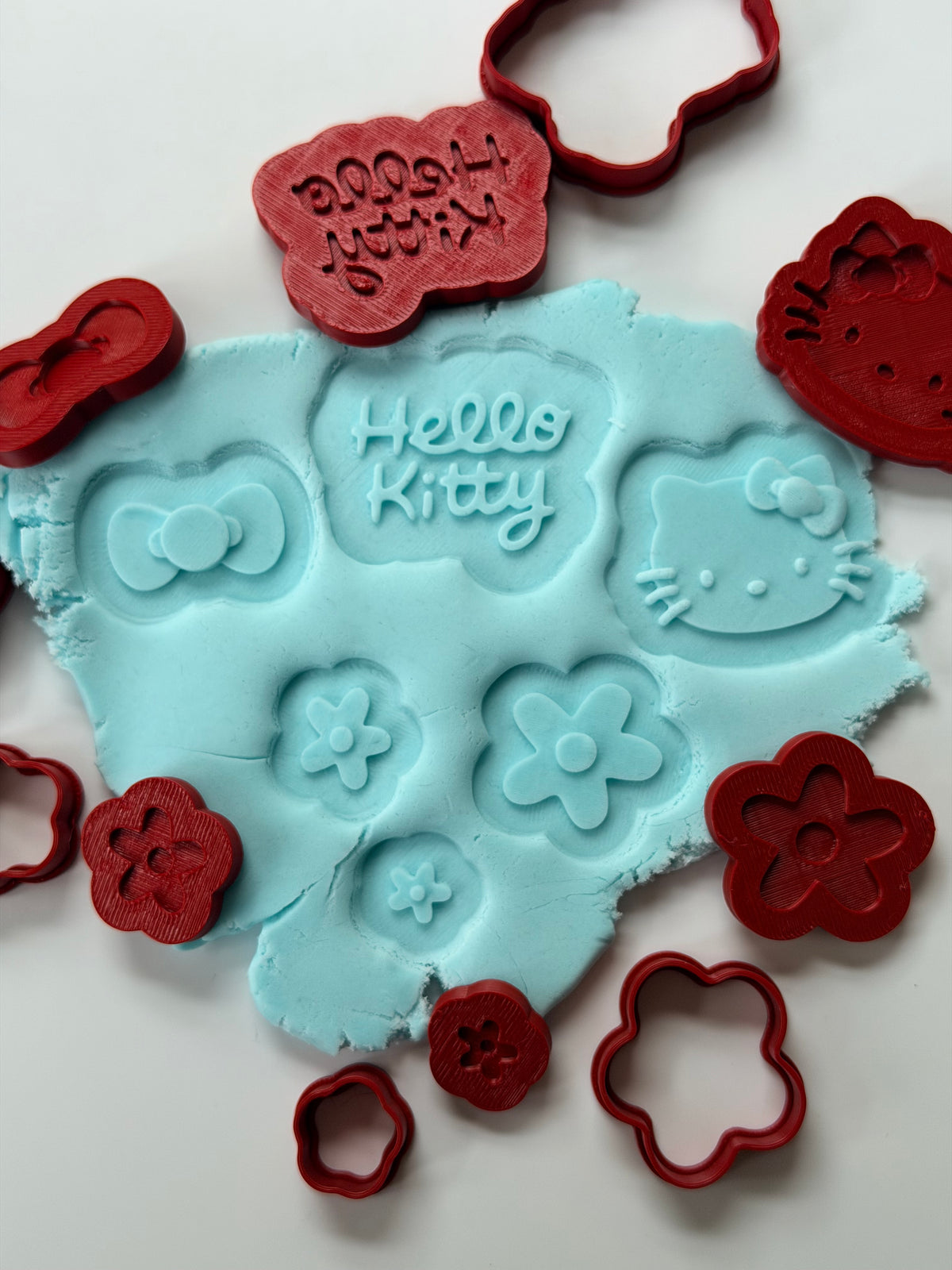 Hello kitty the minies set - 3d Deboss and cutter