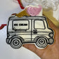 Ice cream van debossing + matching cutter