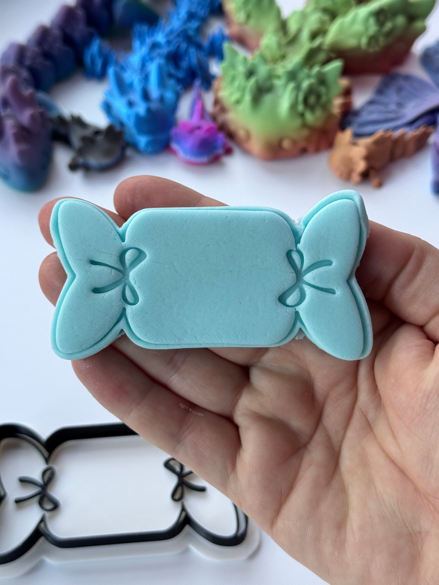 Christmas Cracker  cutter and stamp M1071