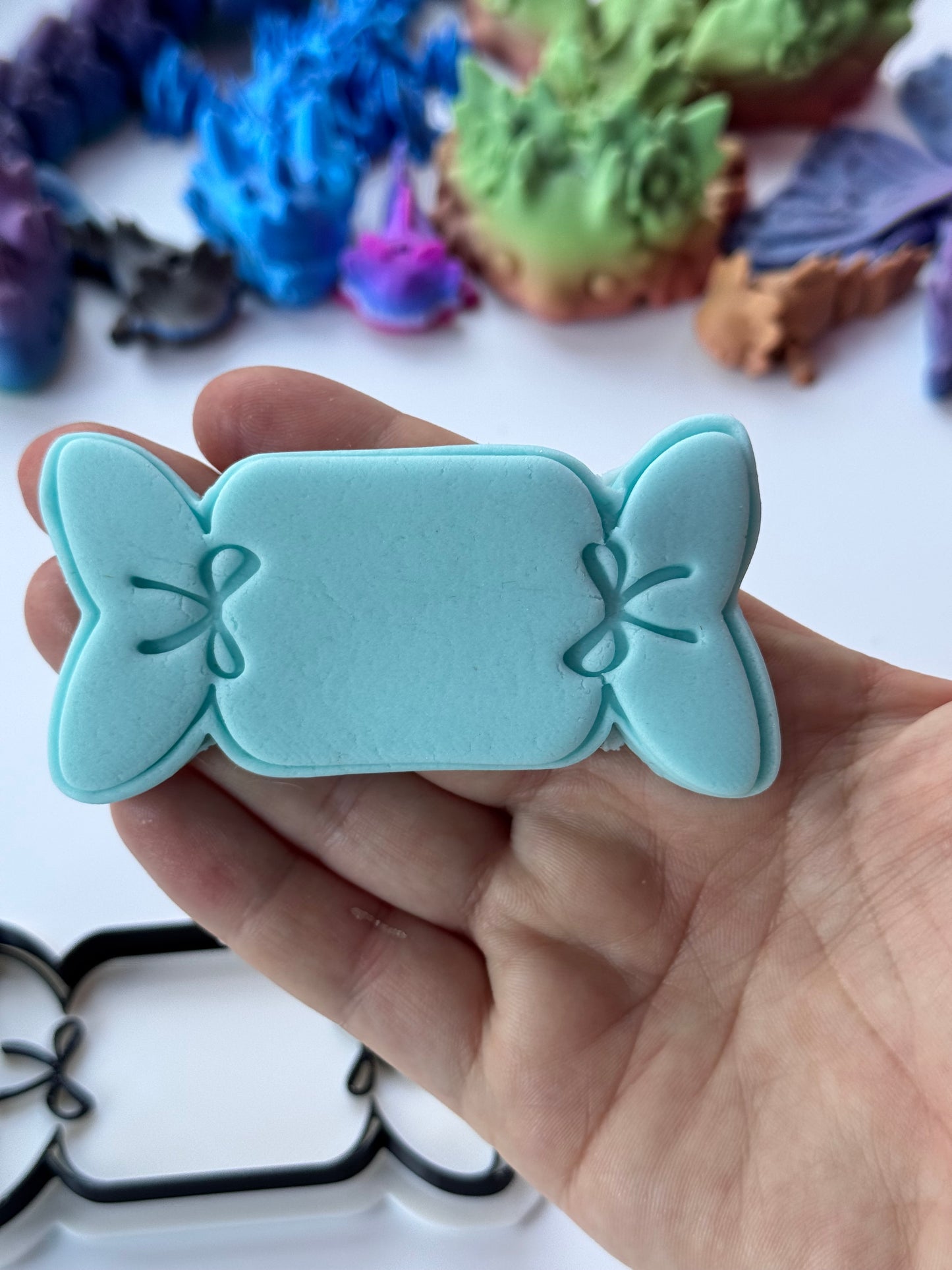 Christmas Cracker  cutter and stamp M1071