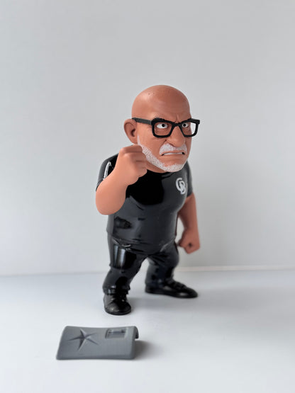Custom 3D Printed Resin Action Figure Cake Toppers
