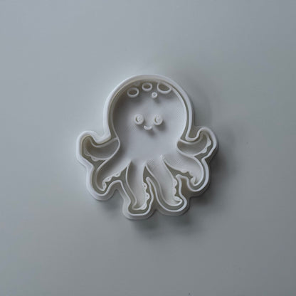 Sea animals - cookie cutter and stamp - M1002