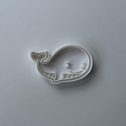 Sea animals - cookie cutter and stamp - M1002