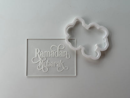 Ramadan Mubarak - Ramadan / Eid deboss + cutter M1001