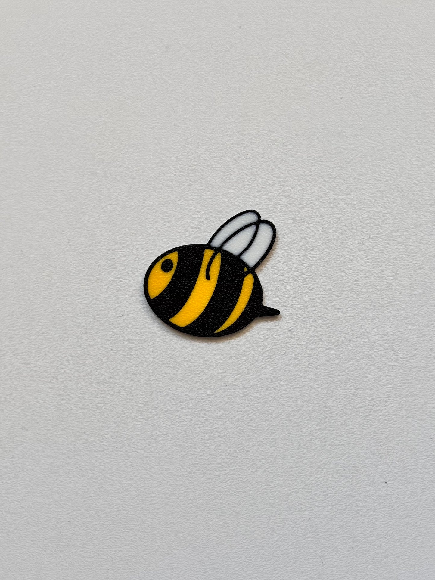 Bee charm / topper - 3D printed - pack of 5