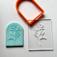 Wildflower Arch deboss and matching cutter