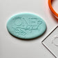 One Derful Oval Plaque deboss and matching cutter