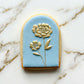Layered Flower Arch deboss and matching cutter