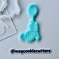 Winnie the Pooh deboss + cutter D4 - M1037