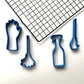 Cleaning Set Cookie Cutters MEG cookie cutters