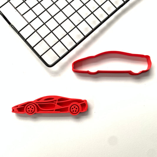 Car Racing Cookie cutter + stamp MEG cookie cutters