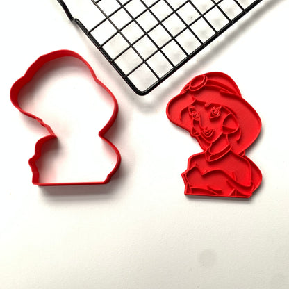 Jasmine Princess Cookie Cutter MEG cookie cutters