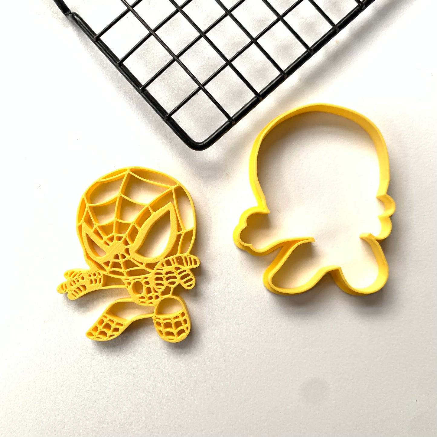 Spiderman Cookie Cutter  + stamp MEG cookie cutters