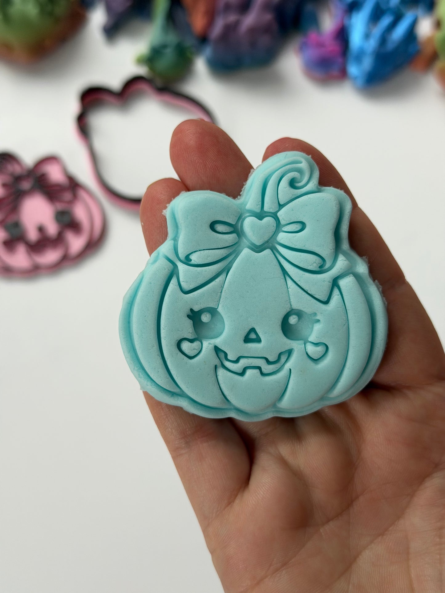 cute pumpkin Halloween cutter and stamp