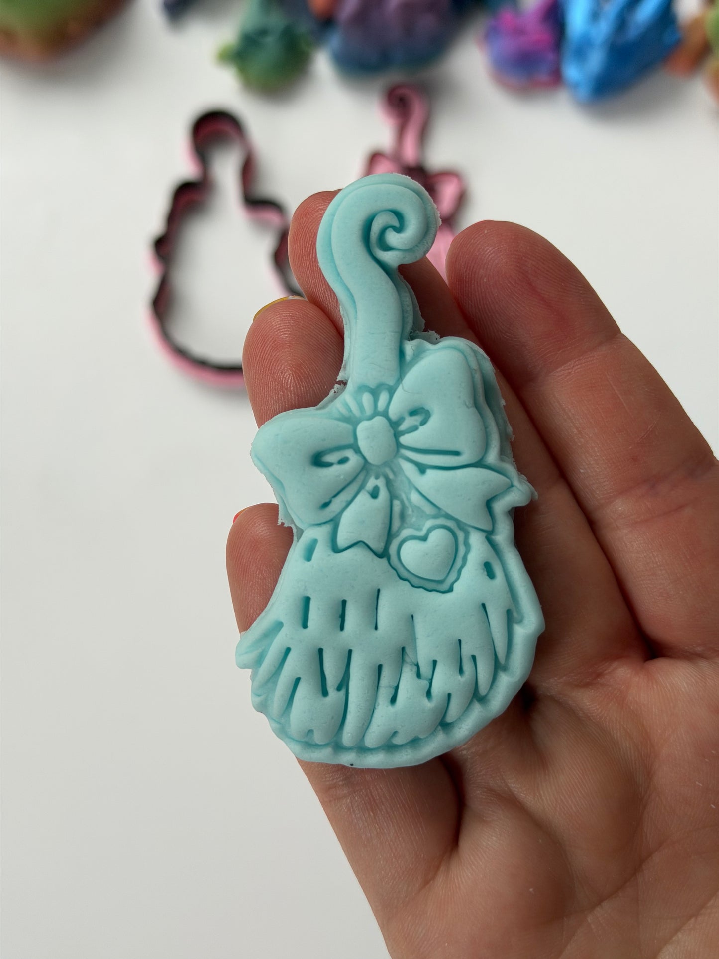 which broom stick Halloween cutter and stamp