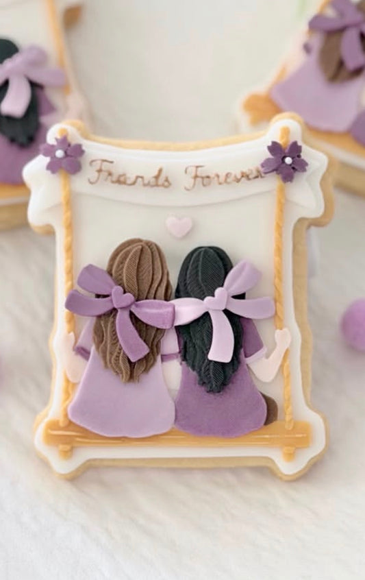 Friends forever 3D deboss and cutter