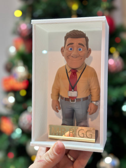 Custom 3D Printed Resin Action Figure Cake Toppers