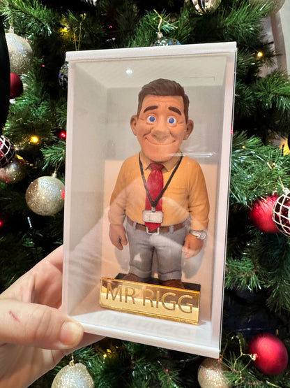 Custom 3D Printed Resin Action Figure Cake Toppers