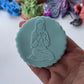 Praying woman - debossing acrylic stamp