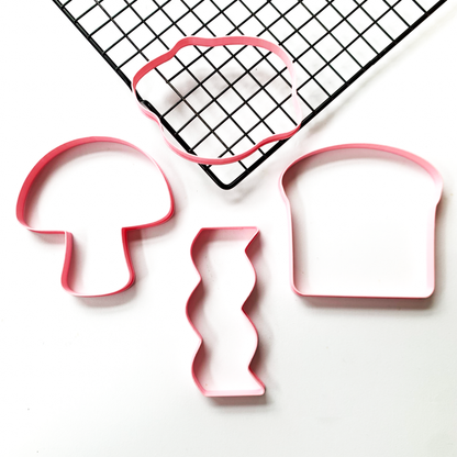 Breakfast set cookie cutters MEG cookie cutters