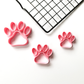 Paw print Cookie Cutter 3 size MEG cookie cutters