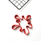 Splatter cutter for the Christmas pudding TCO Cookie cutter MEG cookie cutters