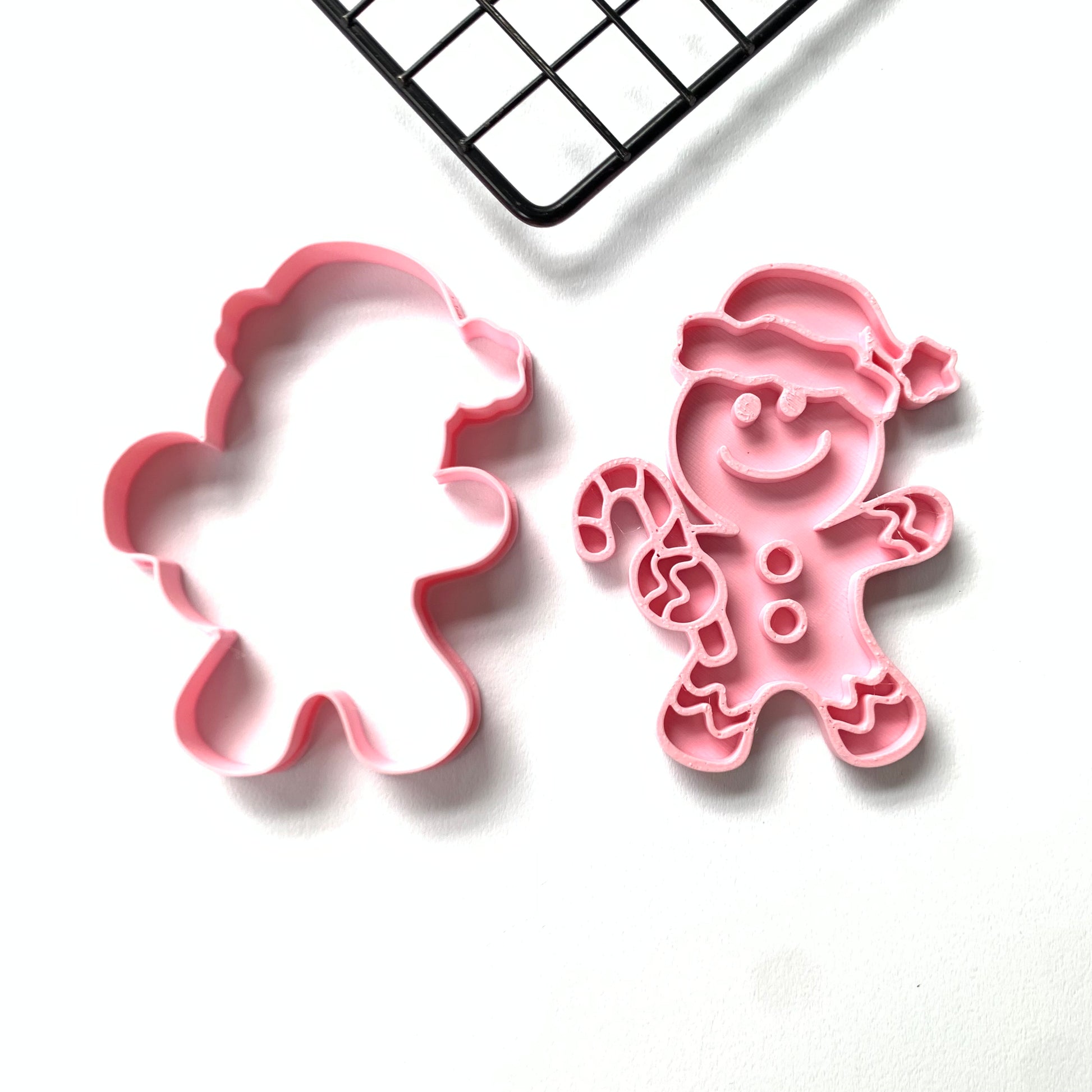 Gingerbread - Christmas - Paint Your Own - Cookie cutter + Stamp MEG cookie cutters