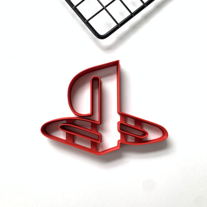 Playstation-inspired logo Cookie Cutter MEG cookie cutters