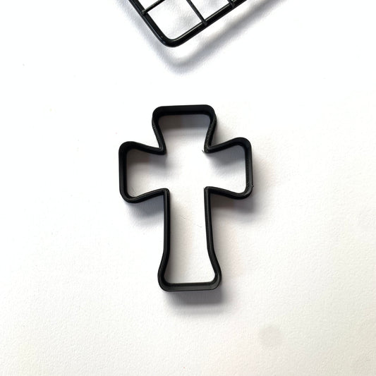 cross christening Cookie cutter (2) MEG cookie cutters