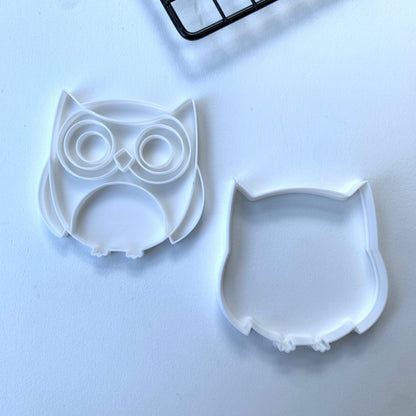 OWL woodlands Uk Cookie Cutter Fondant Plastic MEG cookie cutters