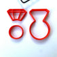 Ring Cookie Cutter fondant cake decorating MEG cookie cutters