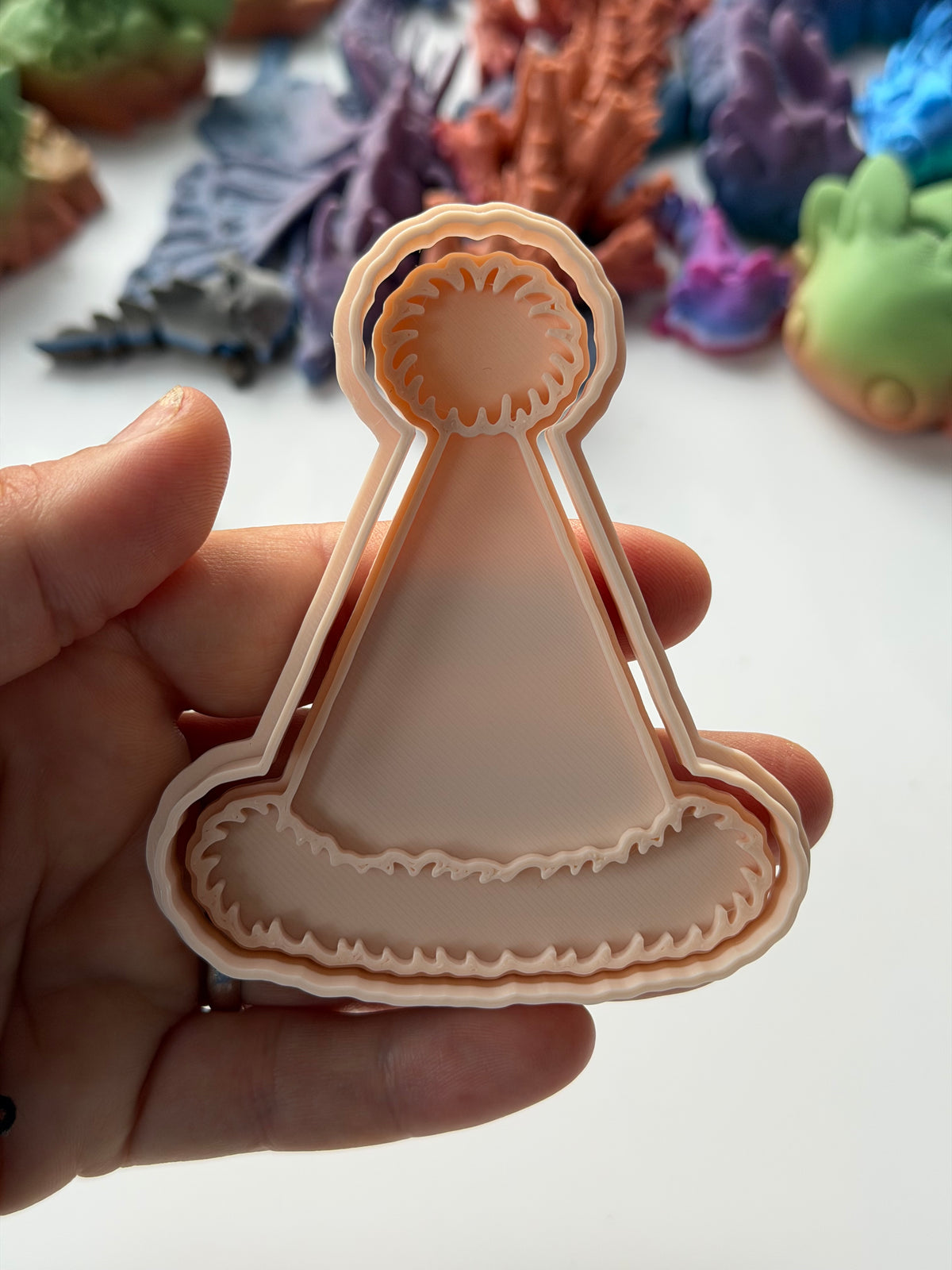 Party Hat stamp & Matching Cookie Cutter